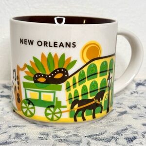 Starbucks Mug New Orleans You Are Here Collection Coffee Tea Cup 2017 14 OZ